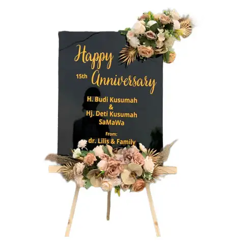 Papan Bunga Akrilik Sidogede