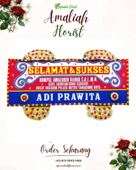 Papan Bunga Ucapan Selamat Sidogede